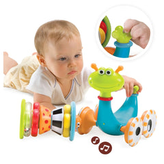 Yookidoo - Caracol Crawl 'N' Go - Juguetes de Actividad para Bebés - 6 Meses+ - YKD40113