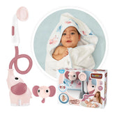 Yookidoo - Set de Regalo Elephant Baby Shower - Juguetes de Baño - 0 - 18 Meses - YKD40228