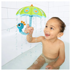 Yookidoo - Fill 'N' Rain Peacock Umbrella - Juguetes de Baño - 18 Meses+ - YKD40223