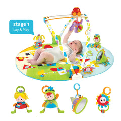 Yookidoo - Gymotion Activity Playland - Alfombrillas y Gimnasios - 0 Meses+ - YKD40126