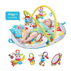 Yookidoo - Gymotion Lay to Sit - Up Playmat - Alfombrillas y Gimnasios - 0 Meses+ - YKD40145