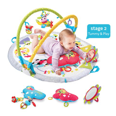 Yookidoo - Gymotion Lay to Sit - Up Playmat - Alfombrillas y Gimnasios - 0 Meses+ - YKD40145