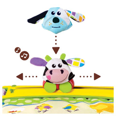 Yookidoo - Gymotion Tummy Time Playland - Alfombrillas y Gimnasios - 0 Meses+ - YKD40127