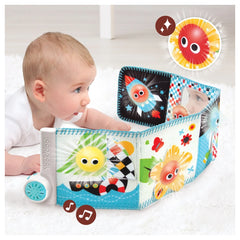 Yookidoo - Lights 'N' Music Baby Book - Juguetes de Actividad para Bebés - 0 Meses+ - YKD40202