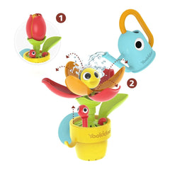 Yookidoo - Peek - a - Bee Tub Flower - Juguetes de Baño - 18 Meses+ - YKD40221
