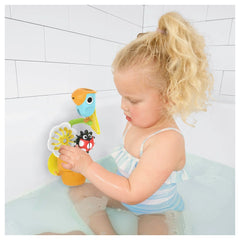 Yookidoo - Juguete de Baño Pour 'N' Spin Tipping Bird - Juguetes de Baño - 18 Meses+ - YKD40222