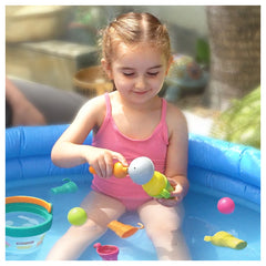 Yookidoo - Scoop 'N' Splash Ice Cream Bucket - Juguetes de Baño - 18 Meses+ - YKD40290