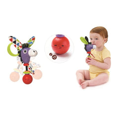 Yookidoo - 'Shake Me' Donkey Rattle - Sonajeros - 0 Meses+ - YKD40135