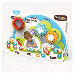 Yookidoo - Shape 'N' Spin Gear Sorter - Juguetes de Baño - 12 Meses+ - YKD40200