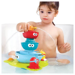 Yookidoo - Stack 'N' Spray Tub Fountain - Juguetes de Baño - 1 - 6 - YKD40115
