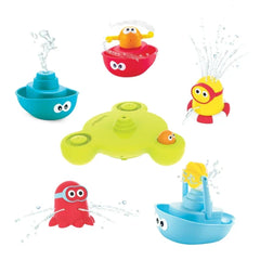 Yookidoo - Stack 'N' Spray Tub Fountain - Juguetes de Baño - 1 - 6 - YKD40115