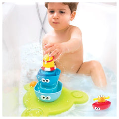 Yookidoo - Stack 'N' Spray Tub Fountain - Juguetes de Baño - 1 - 6 - YKD40115