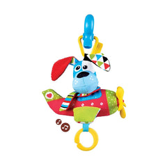Yookidoo - Tap 'N' Play Musical Plane Dog - Juguetes de Actividad para Bebés - 0M - YKD40148