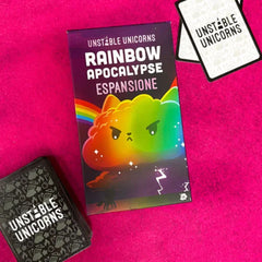 Asmodee - Unstable Unicorns - Juegos de Mesa - 8+ - Caos y Aventura - STR8569 - Edición Italiana