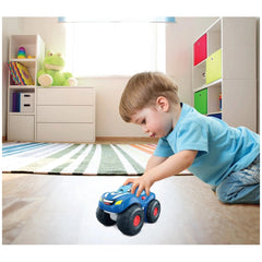 Baby-Clementoni - Elia-Coche de Policía - Juguetes de Actividad para Bebés