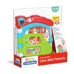 Baby-Clementoni - Mi-Primer-Libro-de-Granja - Juguetes-de-Actividad-para-Bebés