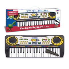 Bontempi - teclado electrónico de 37 teclas con micrófono - Instrumentos Musicales Educativos - 3+ años