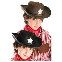 Carnival Toys - Cowboy Hat For Children Perfect For Imaginative Play And Role Playing Adventures - Pretend Professions And Role Playing
