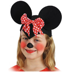 Carnival Toys - Gorra de fieltro de Minnie Mouse para diversión y juego imaginativo - Profesiones de juego y juegos de roles