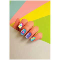 Clementoni - Crazy Chic Adhesive Nails POP - Makeup