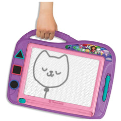 Clementoni - Gabby'S Dolls House Magnetic Magnetic Whiteboard Arts & Crafts Set