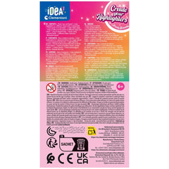 Clementoni - IDEA Crea tus Marcadores Animales Trandy - Manualidades