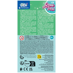 Clementoni - IDEA Crea Tus Lápices Mariposas Maravillosas - Artes y Manualidades