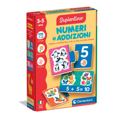 Clementoni - Sapientino-Numeri-e-Addizioni - Juguetes Educativos