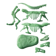 Clementoni Scienza E Gioco Lab - Archeogiocando - Juguetes de Juego del Tirannosaurus Rex que Brillan en la Oscuridad