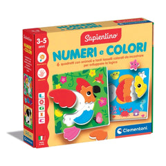 Clementoni - Spapientino-Logic-Numeri-e-Colori - Juguetes Educativos