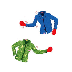 Clementoni - Straccia Camicia Juegos de Cartas - Edición Italiana