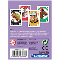 Clementoni - Unico Juegos de Cartas - Edición Italiana