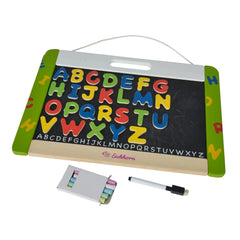Eichhorn Magnetic and Chalkboard featuring colorful letters and numbers, designed for educational fun and learning.