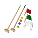 Eichhorn - Set de Croquet para Exterior - Equipamiento de Juego al Aire Libre