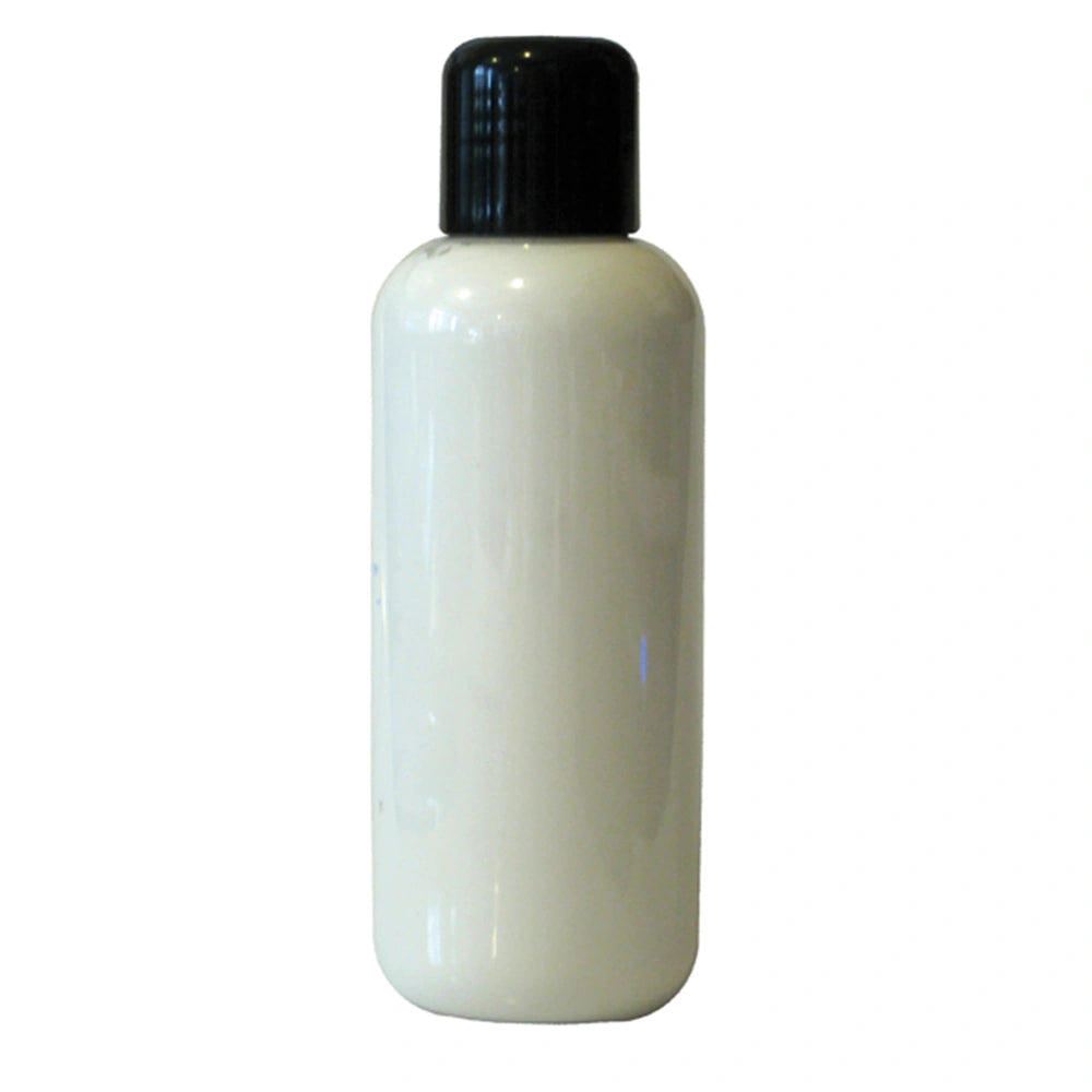 EULENSPIEGEL Profi-Aqua Liquid White 30 ml bottle with a glossy white body and matte black cap, centered on a plain backgroun