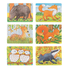 Gollness - Mini-Puzzle Forest Animals - Puzzles