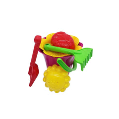 Gowi - Flower Bucket Set - 6 Pieces - Beach & Sand Toys