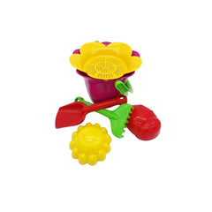 Gowi - Flower Bucket Set - 6 Pieces - Beach & Sand Toys
