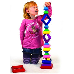 Gowi - Rainbow Pyramid Game - Sorting & Stacking Toys