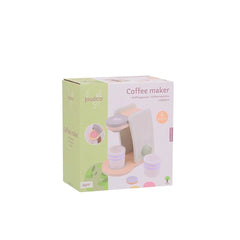 Johntoy - Wooden Coffee Maker - Pretend Professions & Role Playing
