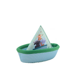 Joueco - Happy World Neoprene Water Toy Boat - Bath Toys