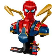 LEGO - Busto de Iron Spider-Man - Figuras de Acción y Juguetes