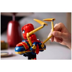 LEGO - Busto de Iron Spider-Man - Figuras de Acción y Juguetes