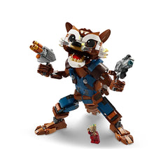 Lego - Marvel Super Heroes - Rocket y Baby Groot - Juguetes de Set de Construcción