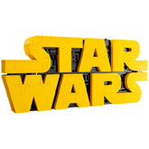 LEGO - Letrero de Logo de Star Wars - Coleccionables