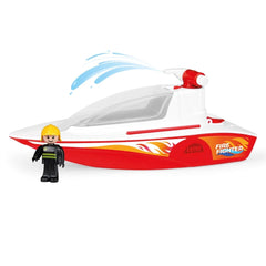 Lena - Barco de bomberos BOAZZ con bomba 36 cm - Vehículos de juego