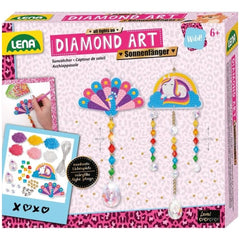 Lena - Atrapasoles de Arte en Diamante - Artes y Manualidades
