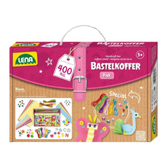 Lena - Caja de Manualidades Rosa - Artes y Manualidades