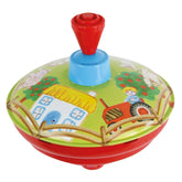 Lena - Spinning Top - Rotating Farm 13 cm - Baby Activity Toys