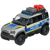 Majorette Land Rover Defender 90 Vehículos de Juego de Policía